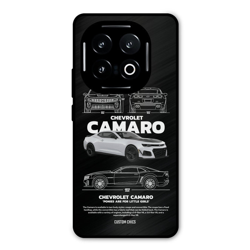 Grey Camaro iQOO 13 Mobile Back Cover - Car&Bike PrintShield Case