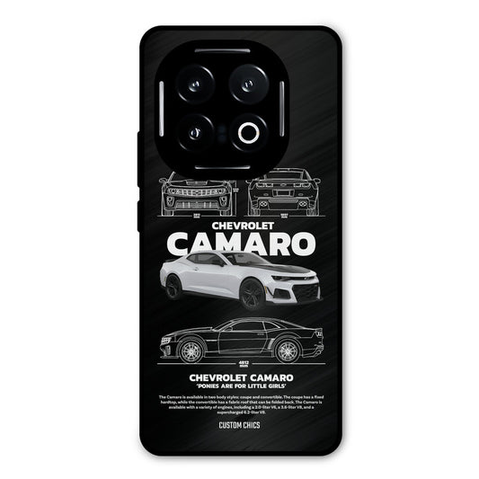 Grey Camaro iQOO 13 Mobile Back Cover - Car&Bike PrintShield Case