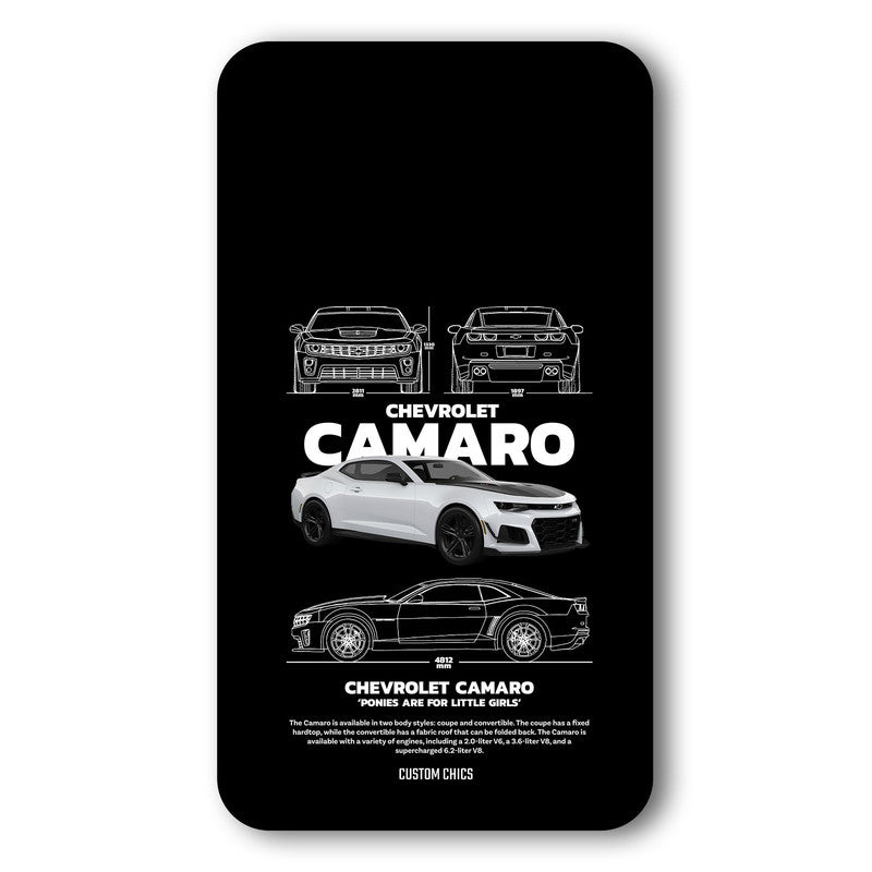 Grey Camaro Case – Premium PrintShield Mobile Cover