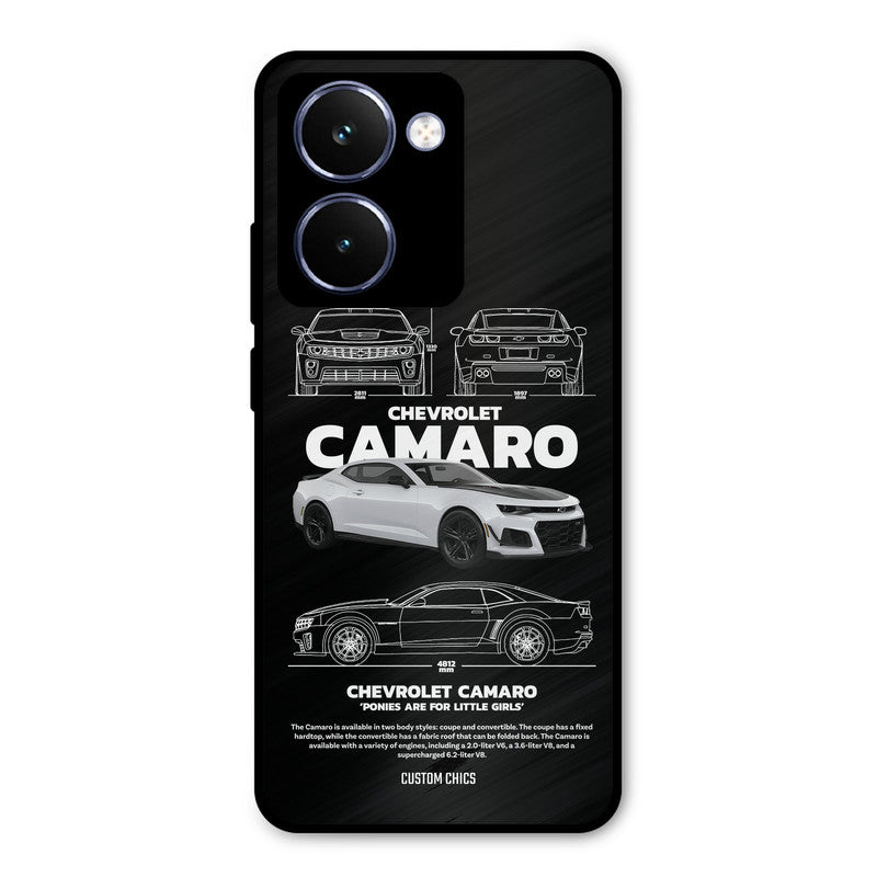 Grey Camaro Realme P3 Ultra Mobile Back Cover - Car&Bike PrintShield Case