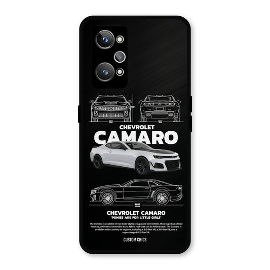 Grey Camaro Realme GT Neo 2 Mobile Back Cover - Car&Bike PrintShield Case