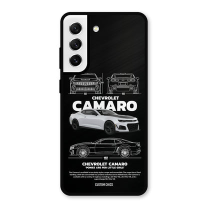 Grey Camaro Samsung Galaxy S21 FE 5G (2023) Mobile Back Cover - Car&Bike PrintShield Case