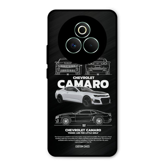 Grey Camaro Realme P3 Pro 5G Mobile Back Cover - Car&Bike PrintShield Case