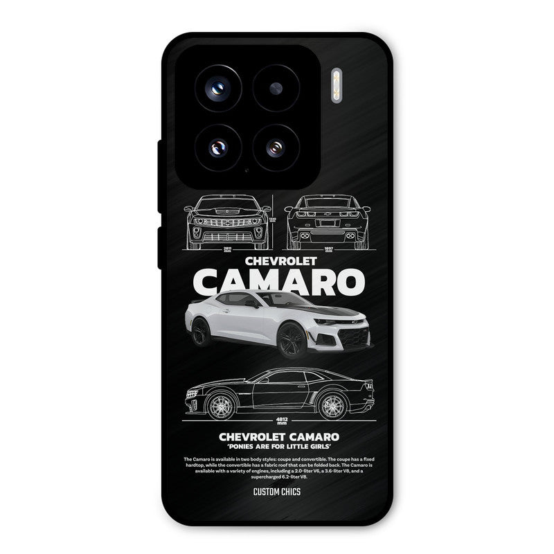 Grey Camaro Xiaomi 15 5G Mobile Back Cover - Car&Bike PrintShield Case