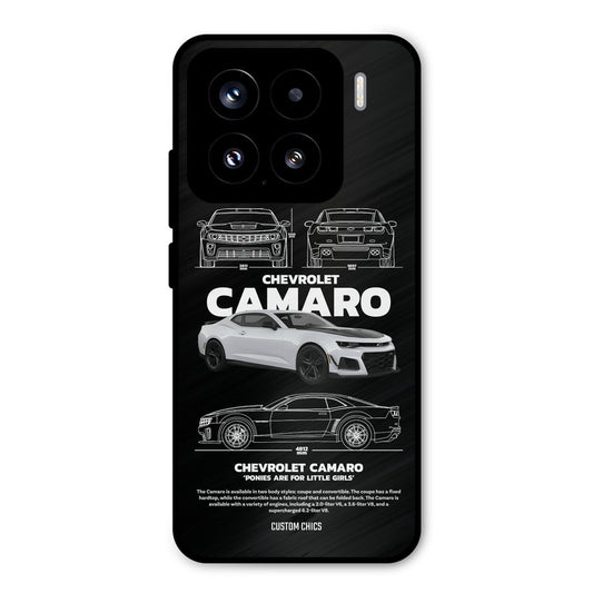 Grey Camaro Xiaomi 15 5G Mobile Back Cover - Car&Bike PrintShield Case