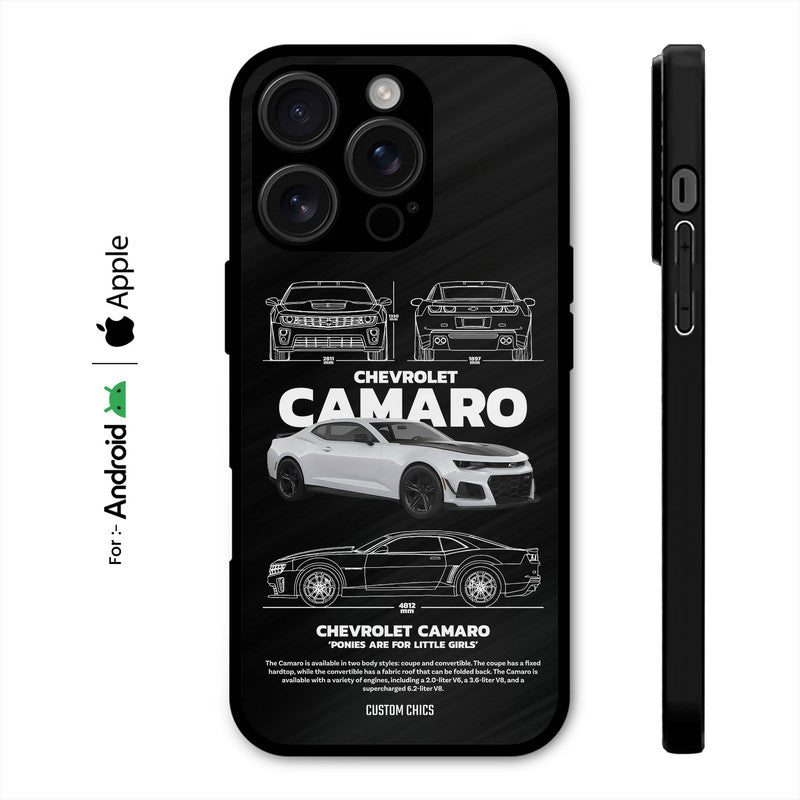 Grey Camaro Case – Premium PrintShield Mobile Cover