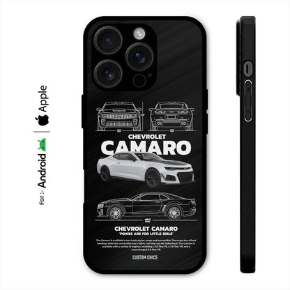 Grey Camaro Case – Premium PrintShield Mobile Cover