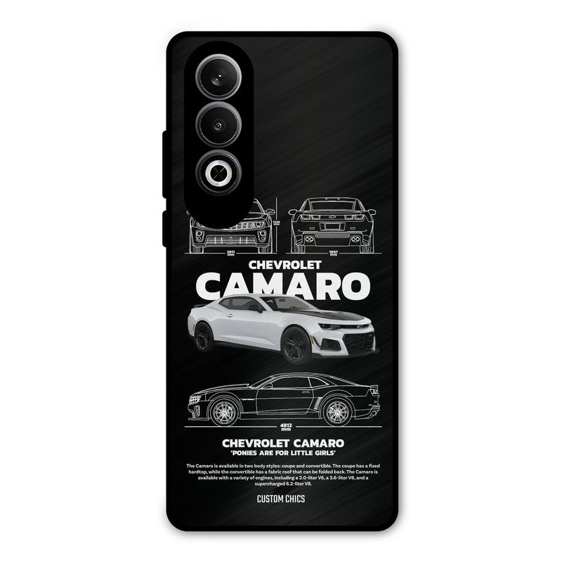 Grey Camaro OnePlus Nord CE4 Mobile Back Cover - Car&Bike PrintShield Case