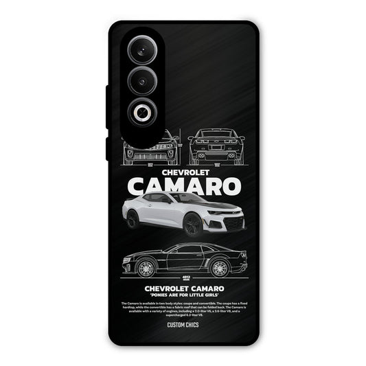Grey Camaro OnePlus Nord CE4 Mobile Back Cover - Car&Bike PrintShield Case