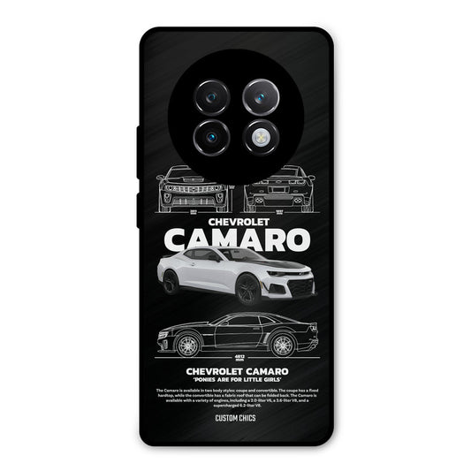 Grey Camaro Realme 13 Plus Mobile Back Cover - Car&Bike PrintShield Case
