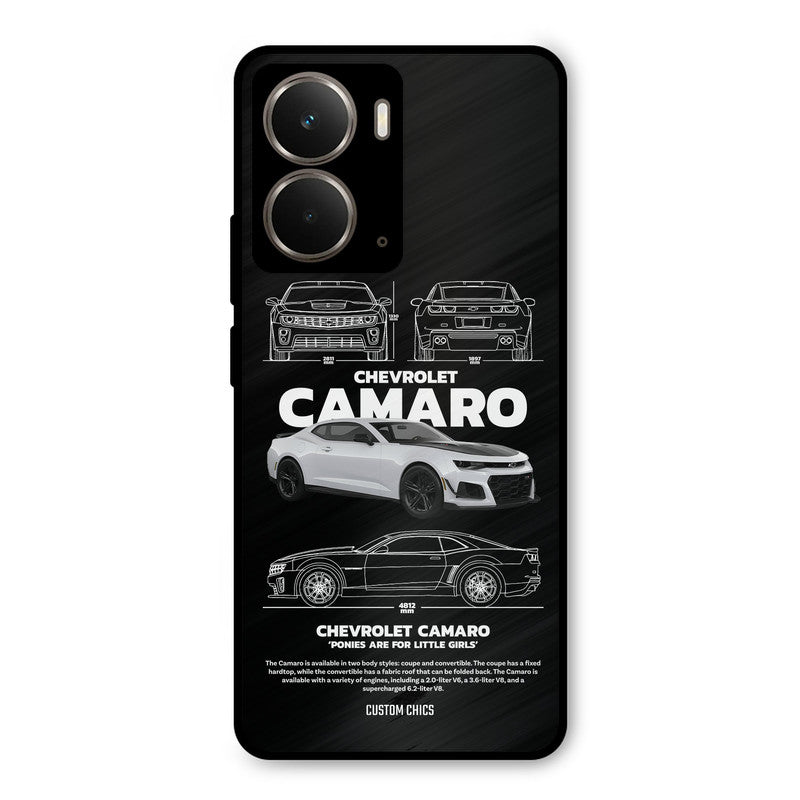 Grey Camaro Realme P3 Mobile Back Cover - Car&Bike PrintShield Case