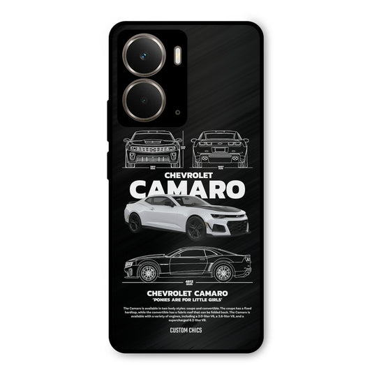 Grey Camaro Realme P3 Mobile Back Cover - Car&Bike PrintShield Case