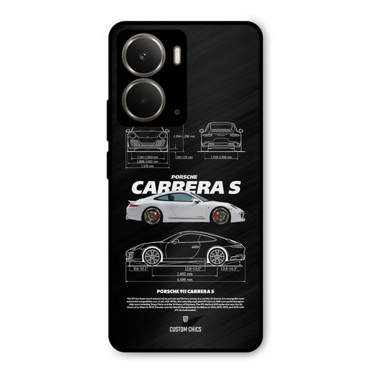 Grey Carrera Realme P3 Mobile Back Cover - Car&Bike PrintShield Case