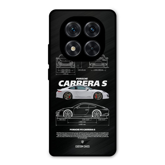 Grey Carrera Redmi Note 14 Pro Mobile Back Cover - Car&Bike PrintShield Case