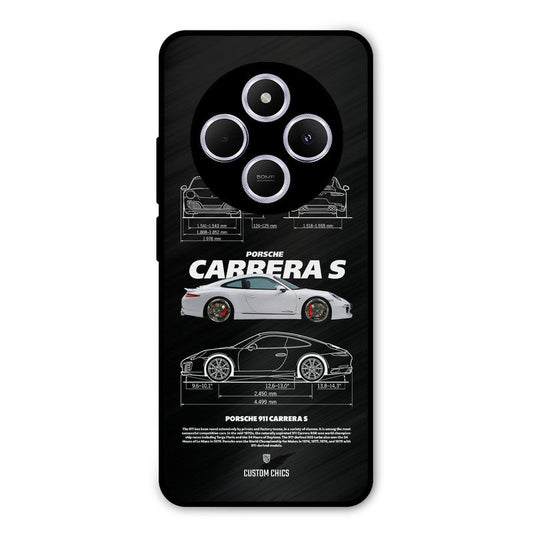 Grey Carrera Poco M7 Mobile Back Cover - Car&Bike PrintShield Case