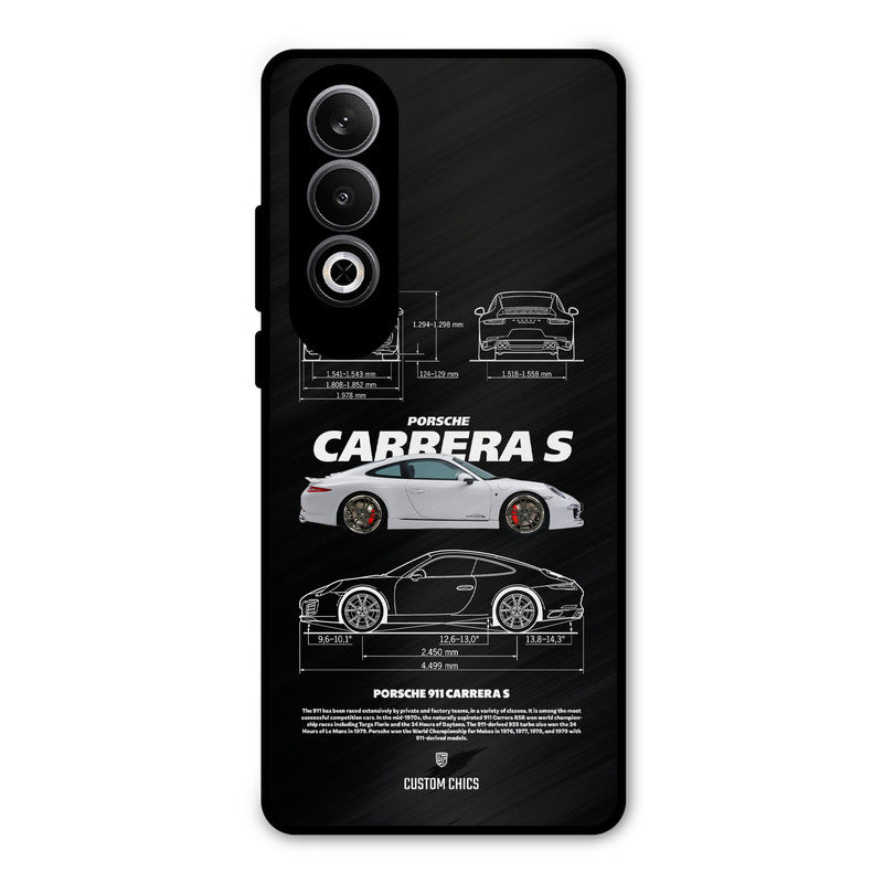 Grey Carrera OnePlus Nord CE4 Mobile Back Cover - Car&Bike PrintShield Case