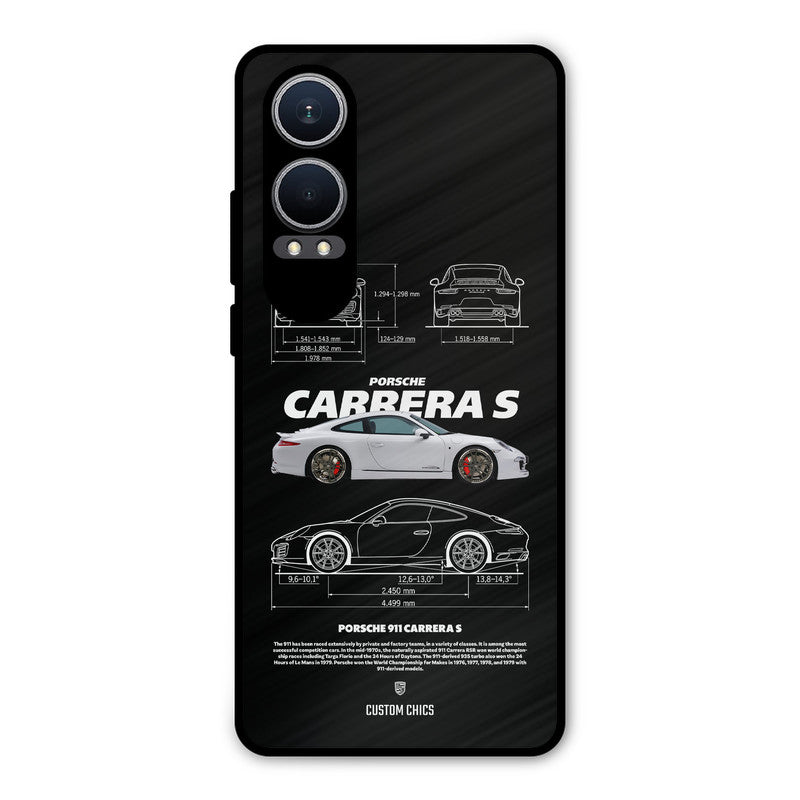 Grey Carrera Oneplus Nord CE4 Lite Mobile Back Cover - Car&Bike PrintShield Case