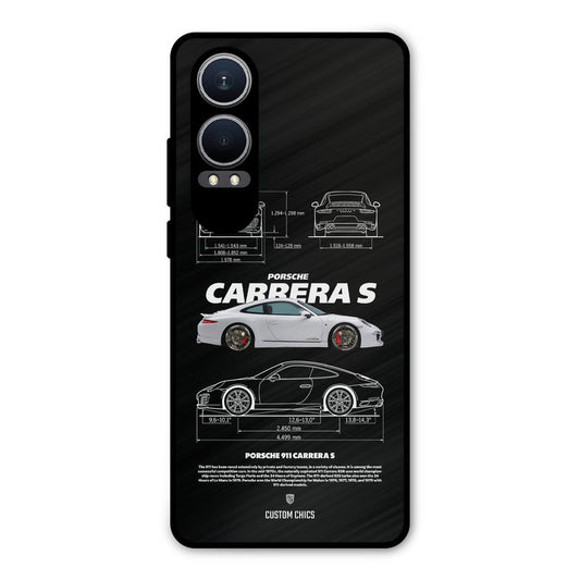 Grey Carrera Oneplus Nord CE4 Lite Mobile Back Cover - Car&Bike PrintShield Case