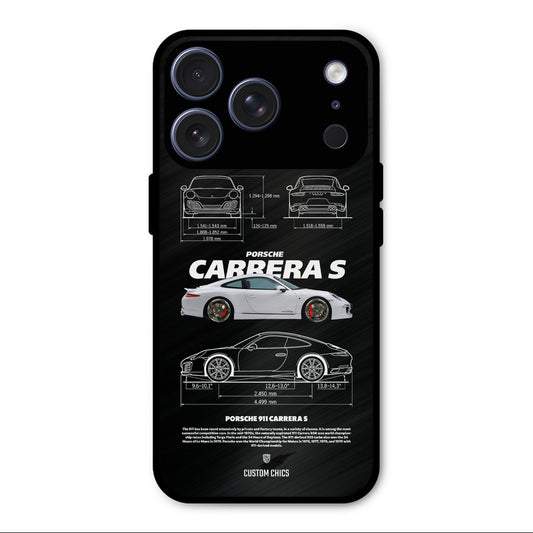 Grey Carrera iPhone 17 Pro Max Mobile Back Cover - Car&Bike PrintShield Case