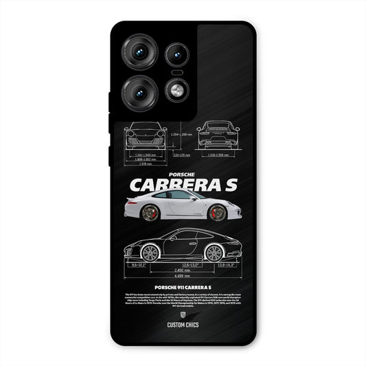 Grey Carrera Motorola Edge 50 Pro Mobile Back Cover - Car&Bike PrintShield Case