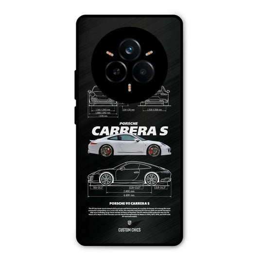 Grey Carrera Realme 14 Pro Plus Mobile Back Cover - Car&Bike PrintShield Case