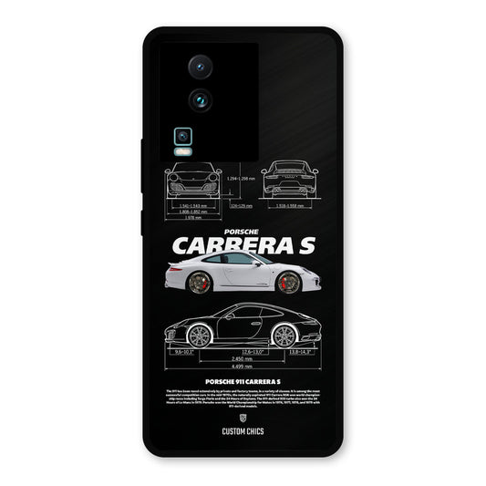 Grey Carrera IQOO Neo 7 Pro Mobile Back Cover - Car&Bike PrintShield Case