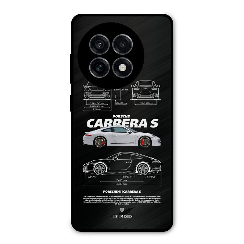 Grey Carrera OnePlus 13R Mobile Back Cover - Car&Bike PrintShield Case