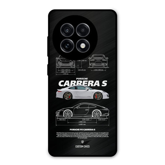 Grey Carrera OnePlus 13R Mobile Back Cover - Car&Bike PrintShield Case