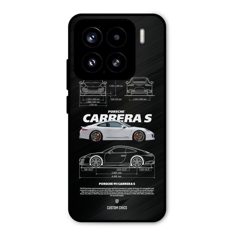 Grey Carrera Xiaomi 15 5G Mobile Back Cover - Car&Bike PrintShield Case