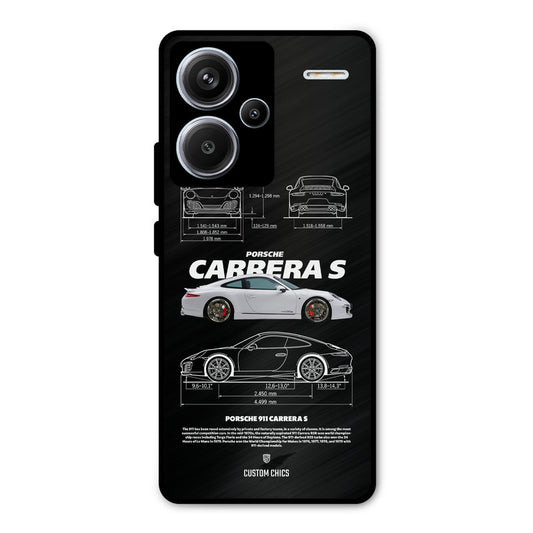 Grey Carrera Redmi Note 13 Pro Plus Mobile Back Cover - Car&Bike PrintShield Case