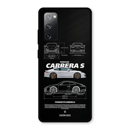 Grey Carrera Samsung Galaxy S20 FE 5G Mobile Back Cover - Car&Bike PrintShield Case