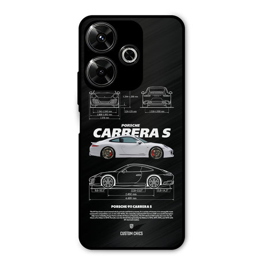 Grey Carrera Redmi 13 5G Mobile Back Cover - Car&Bike PrintShield Case