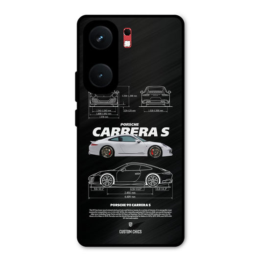 Grey Carrera iQOO Neo 9 Pro Mobile Back Cover - Car&Bike PrintShield Case