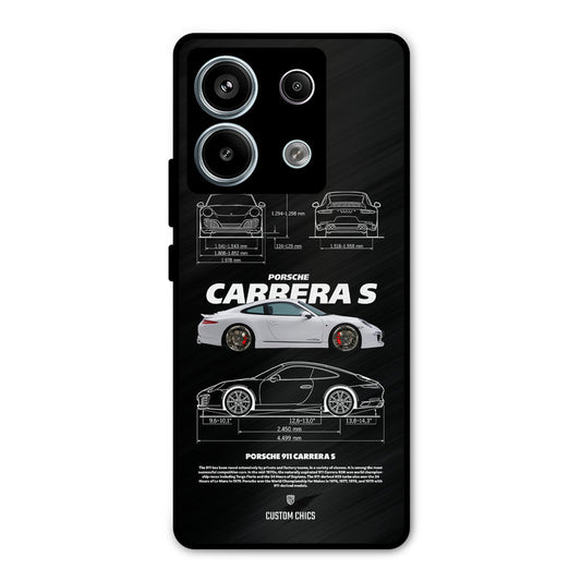 Grey Carrera Redmi Note 13 Pro 5G Mobile Back Cover - Car&Bike PrintShield Case