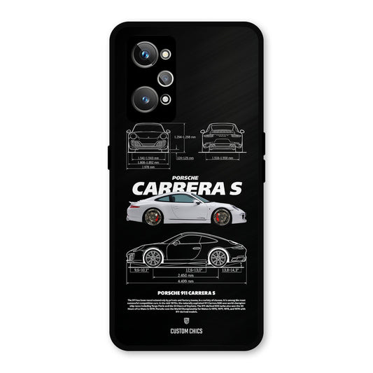 Grey Carrera Realme GT Neo 2 Mobile Back Cover - Car&Bike PrintShield Case