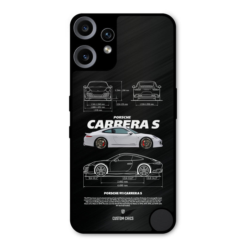 Grey Carrera Nothing CMF Phone 2 Pro Mobile Back Cover - Car&Bike PrintShield Case