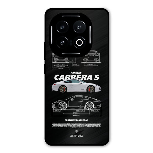 Grey Carrera iQOO 13 Mobile Back Cover - Car&Bike PrintShield Case