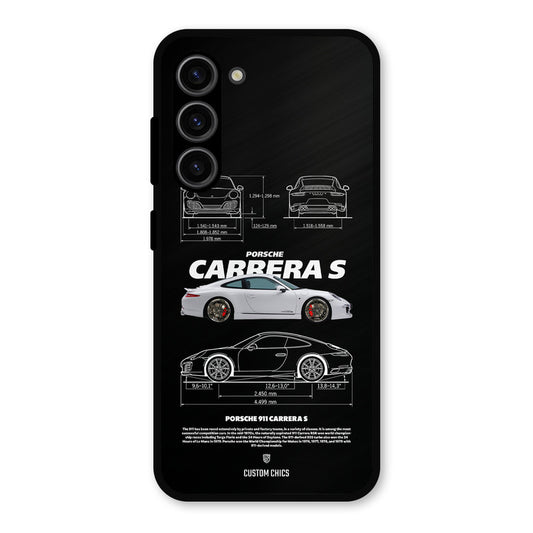 Grey Carrera Samsung Galaxy S23 Mobile Back Cover - Car&Bike PrintShield Case