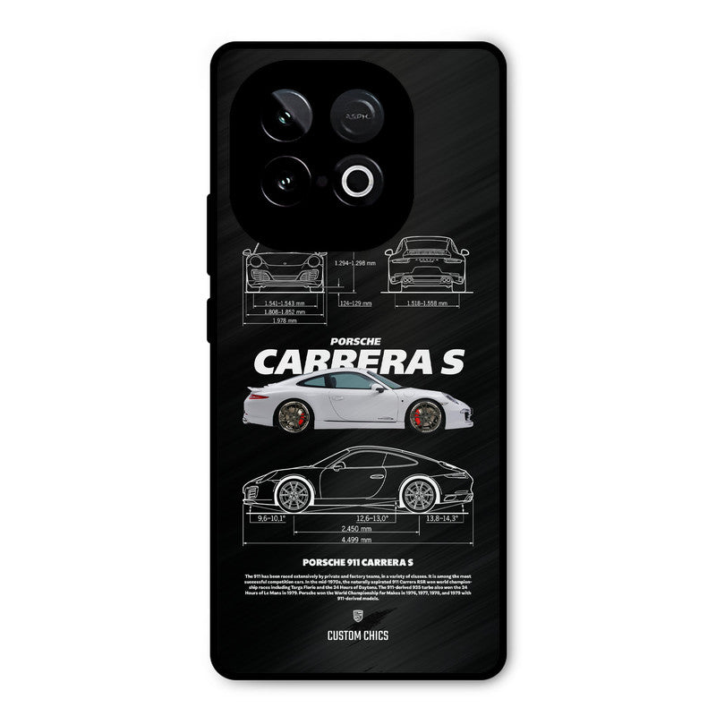 Grey Carrera iQOO Neo 10 Mobile Back Cover - Car&Bike PrintShield Case