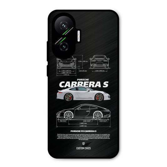 Grey Carrera Poco F7 5G Mobile Back Cover - Car&Bike PrintShield Case