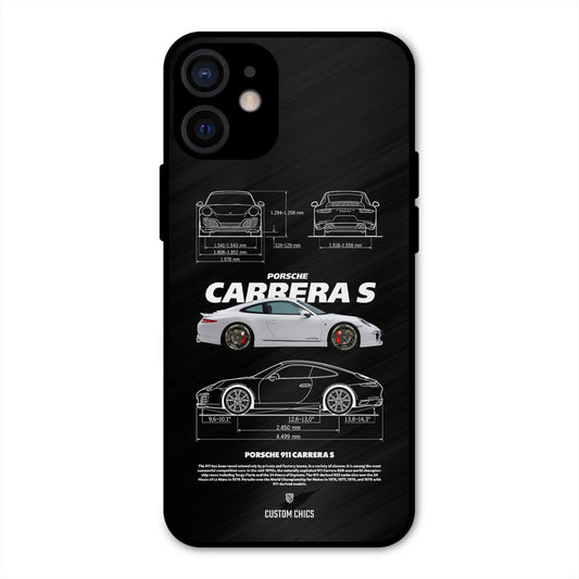 Grey Carrera iPhone 12 Mini Mobile Back Cover - Car&Bike PrintShield Case