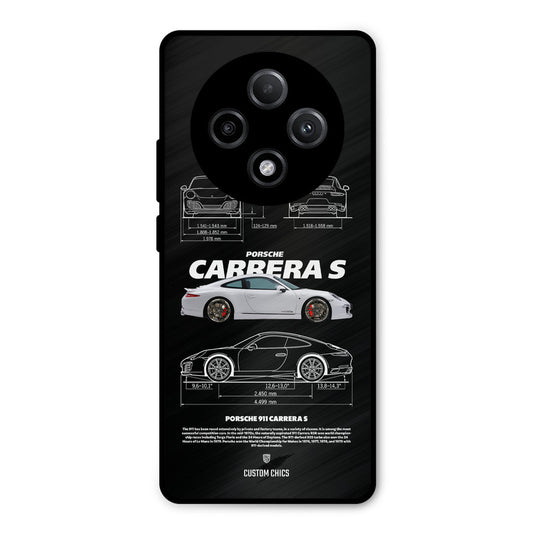 Grey Carrera Oppo F27 Pro Plus 5G Mobile Back Cover - Car&Bike PrintShield Case