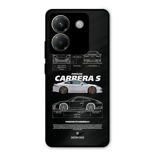 Grey Carrera Poco M7 Pro Mobile Back Cover - Car&Bike PrintShield Case