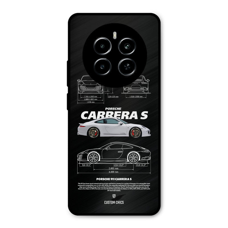 Grey Carrera Realme P1 5G Mobile Back Cover - Car&Bike PrintShield Case