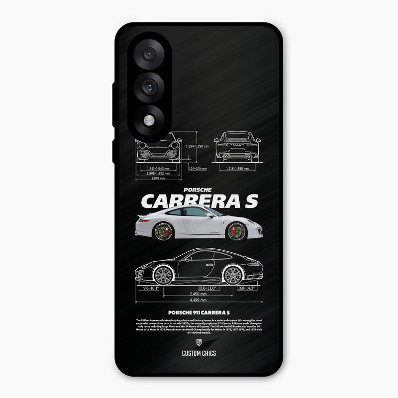 Grey Carrera Oneplus Nord 5 Mobile Back Cover - Car&Bike PrintShield Case