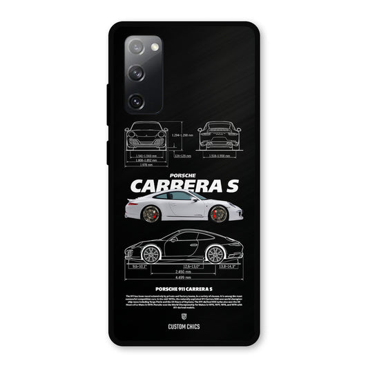 Grey Carrera Samsung Galaxy S20 FE Mobile Back Cover - Car&Bike PrintShield Case