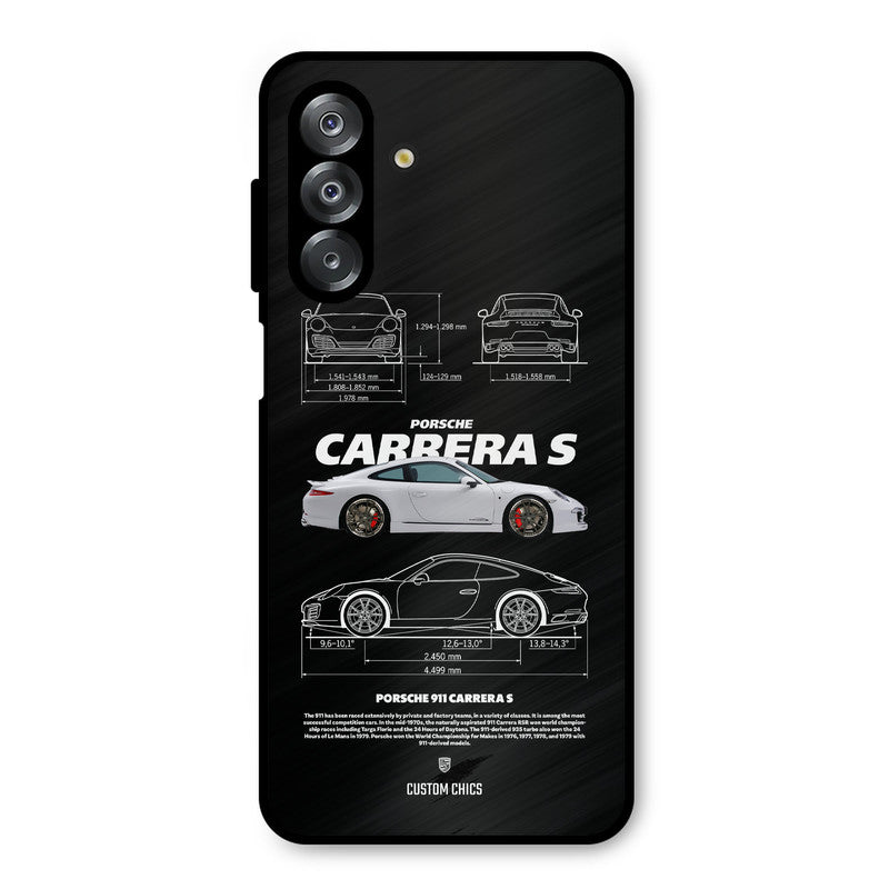 Grey Carrera Samsung Galaxy A26 Mobile Back Cover - Car&Bike PrintShield Case