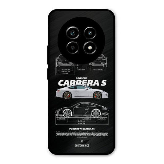 Grey Carrera Realme 14 Pro lite Mobile Back Cover - Car&Bike PrintShield Case