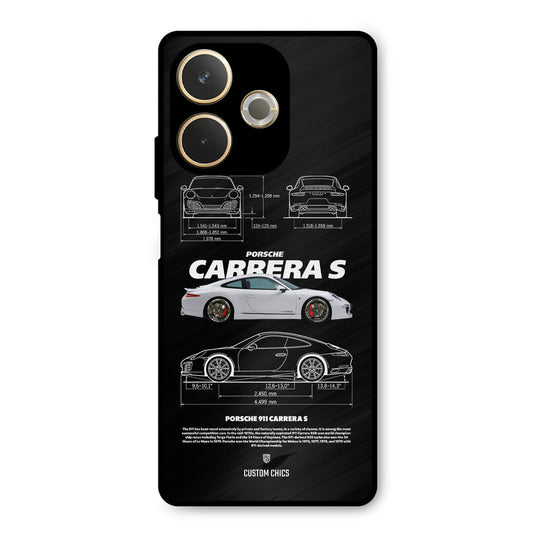 Grey Carrera Oppo A5 Pro Mobile Back Cover - Car&Bike PrintShield Case