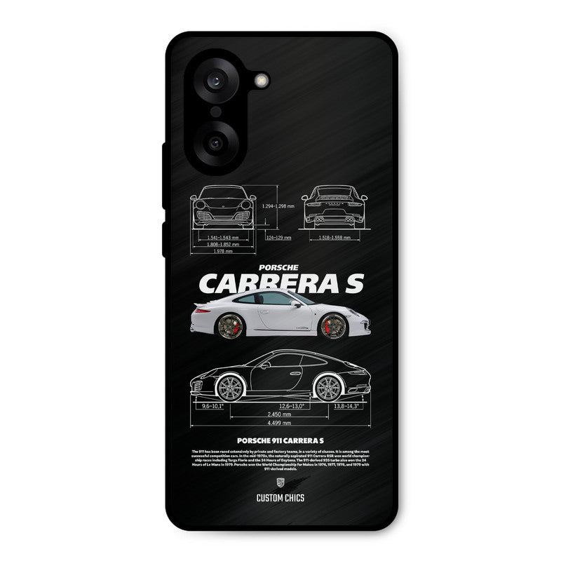 Grey Carrera Oneplus Nord CE5 Mobile Back Cover - Car&Bike PrintShield Case